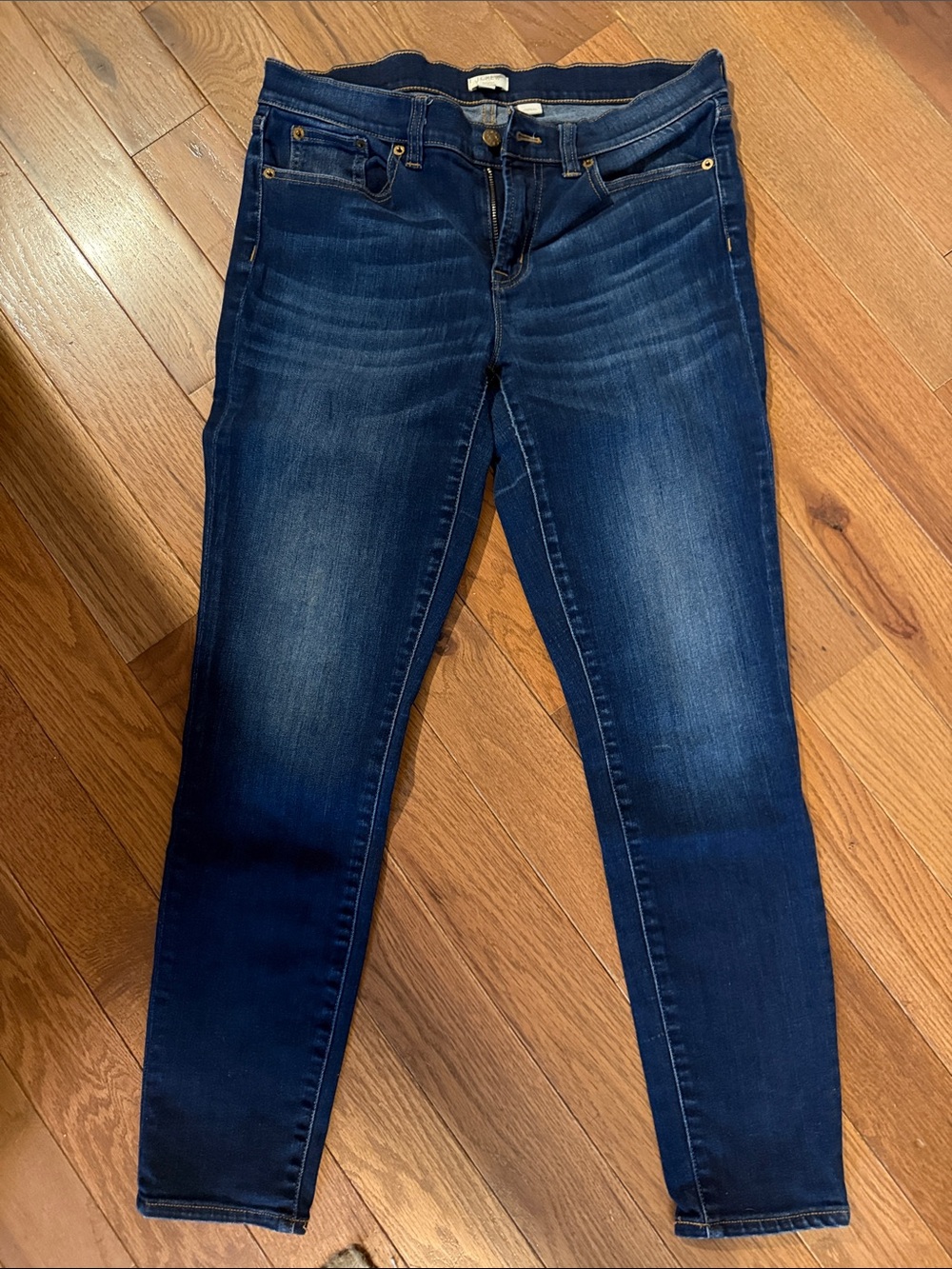 J. Crew Dark Indigo Skinny Jeans